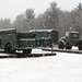 Snowy Day at Fort McCoy's Commemorative Area