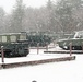 Snowy Day at Fort McCoy's Commemorative Area