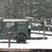 Snowy Day at Fort McCoy's Commemorative Area