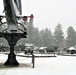 Snowy Day at Fort McCoy's Commemorative Area