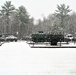 Snowy Day at Fort McCoy's Commemorative Area