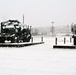 Snowy Day at Fort McCoy's Commemorative Area