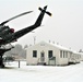 Snowy Day at Fort McCoy's Commemorative Area