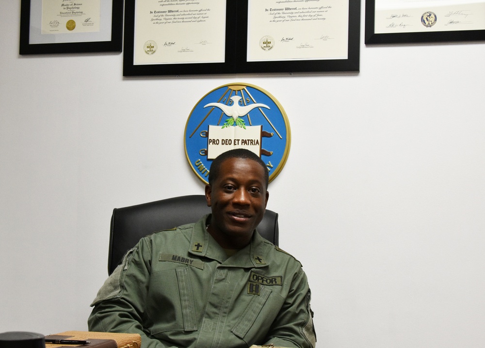 ‘Active duty provides stable foundation,’ says chaplain