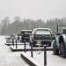 Snowy Day at Fort McCoy's Commemorative Area