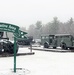 Snowy Day at Fort McCoy's Commemorative Area