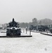 Snowy Day at Fort McCoy's Commemorative Area