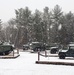 Snowy Day at Fort McCoy's Commemorative Area