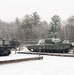 Snowy Day at Fort McCoy's Commemorative Area