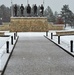 Snowy Day at Fort McCoy's Commemorative Area