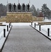 Snowy Day at Fort McCoy's Commemorative Area