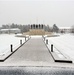 Snowy Day at Fort McCoy's Commemorative Area