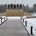 Snowy Day at Fort McCoy's Commemorative Area