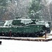 Snowy Day at Fort McCoy's Commemorative Area