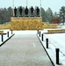 Snowy Day at Fort McCoy's Commemorative Area