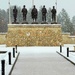 Snowy Day at Fort McCoy's Commemorative Area