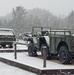 Snowy Day at Fort McCoy's Commemorative Area