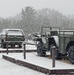 Snowy Day at Fort McCoy's Commemorative Area