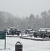 Snowy Day at Fort McCoy's Commemorative Area