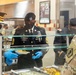 Lt. Col. Brian Kibitlewski and 1st Sgt. Antwan Stanley Serve Thanksgiving Meals