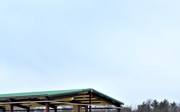 Construction of fitness facility underway at Fort McCoy running track