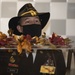3rd Combat Aviation Brigade leadership serves their Soldiers and Families a Thanksgiving meal.