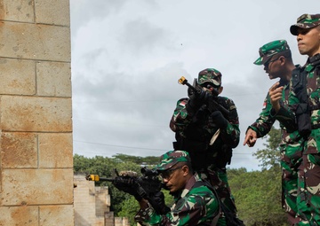 Indonesia Platoon Exchange: MOUT Training
