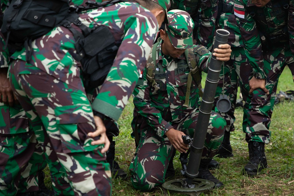 Indonesia Platoon Exchange: MOUT Training