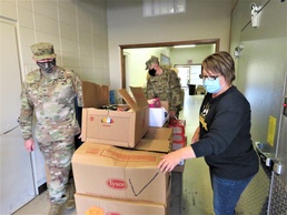 Fort McCoy Garrison coordinates holiday food drive