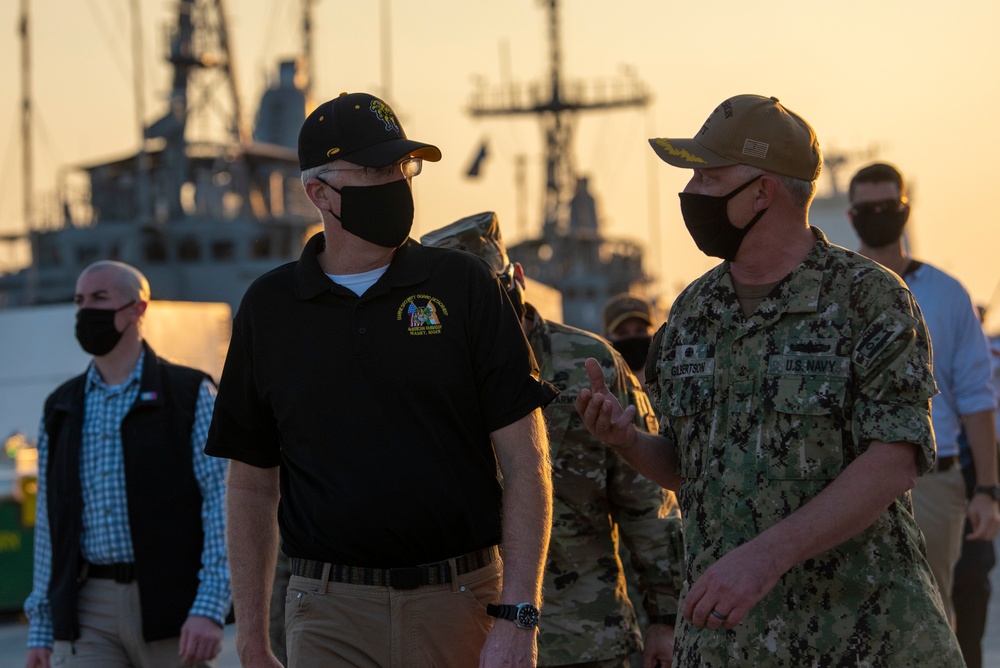 Acting Defense Secretary Miller Visits Bahrain