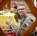 U.S. Soldier deployed in Kosovo enjoys Thanksgiving meal
