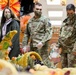 U.S. Soldiers deployed in Kosovo enjoy Thanksgiving meal