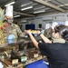 Soldiers Served Thanksgiving Meal by Commanders