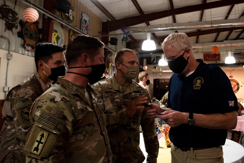 Acting Defense Secretary Miller Visits Troops in Djibouti for Thanksgiving