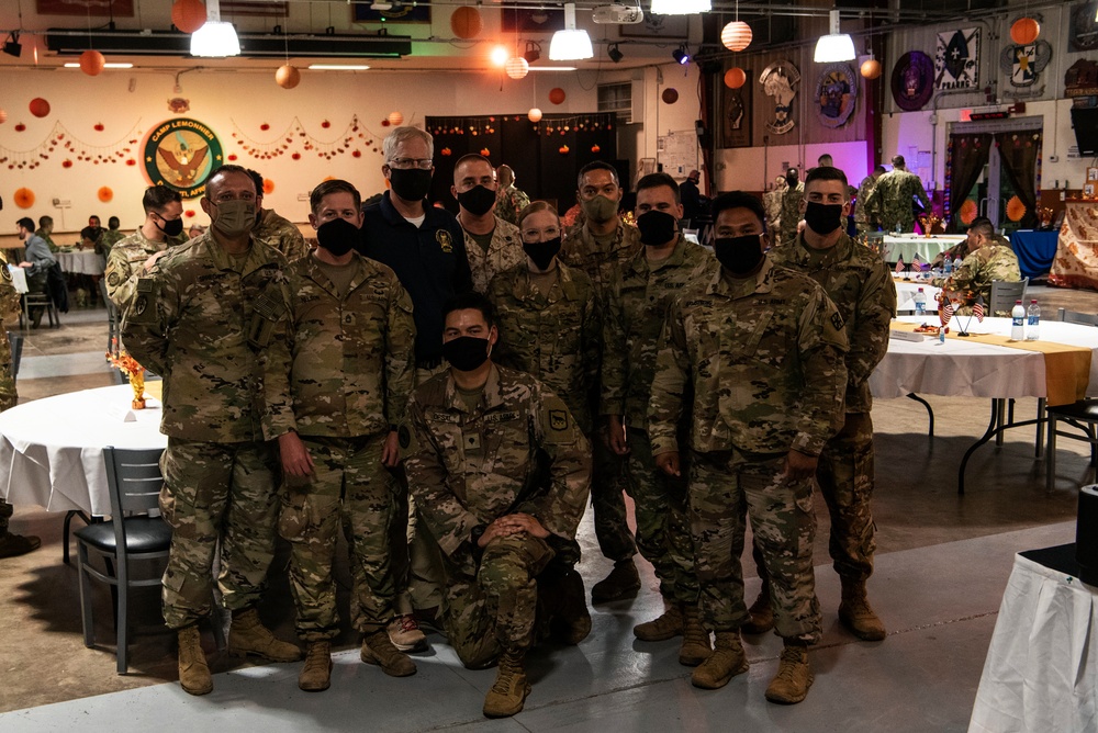 Acting Defense Secretary Miller Visits Troops in Djibouti for Thanksgiving