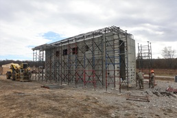 19th Engineers continue progress on steel cutting bunker despite weather, COVID-19 setbacks