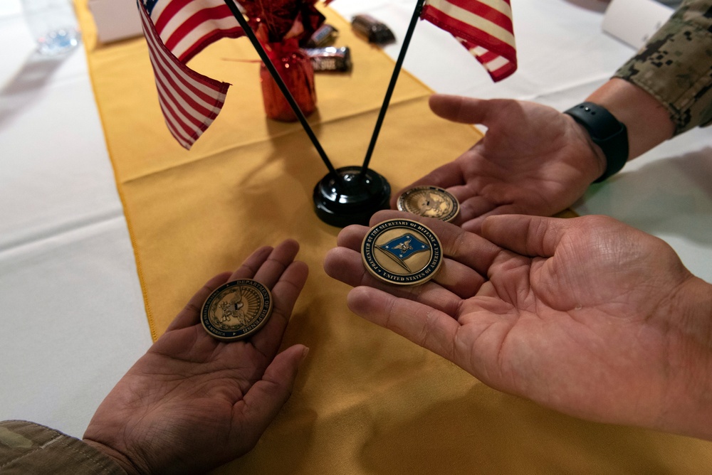 Acting Defense Secretary Miller Visits Troops in Djibouti for Thanksgiving