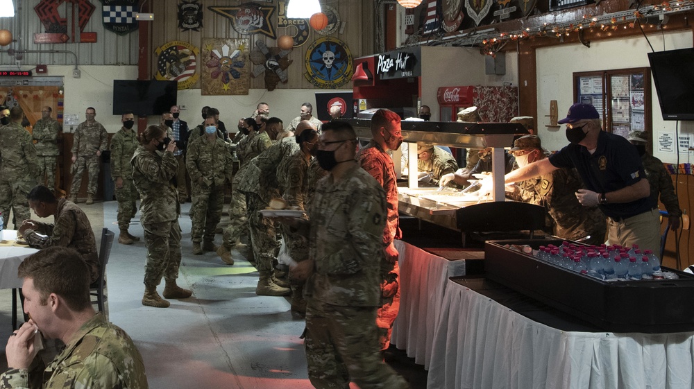 Acting Defense Secretary Miller Visits Troops in Djibouti for Thanksgiving