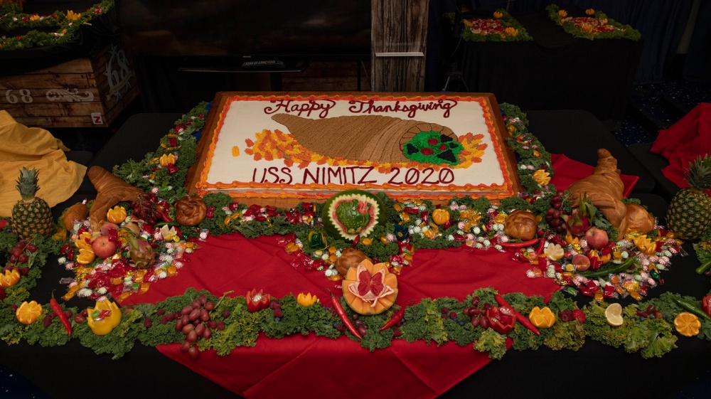 Nimitz Celebrates Thanksgiving