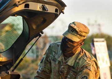 Pop-Up Food Distribution for Military Families