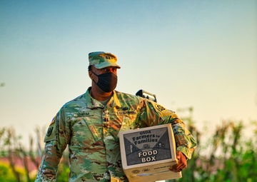 Pop-Up Food Distribution for Military Families