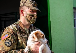 KFOR Soldiers assist vet clinic