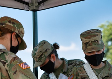 Pop-Up Food Distribution for Military Families