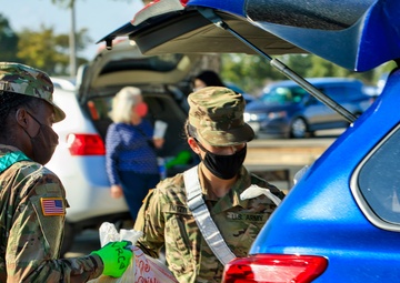 Pop-Up Food Distribution for Military Families