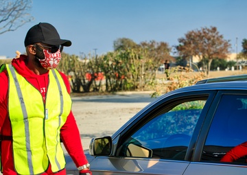 Pop-Up Food Distribution for Military Families