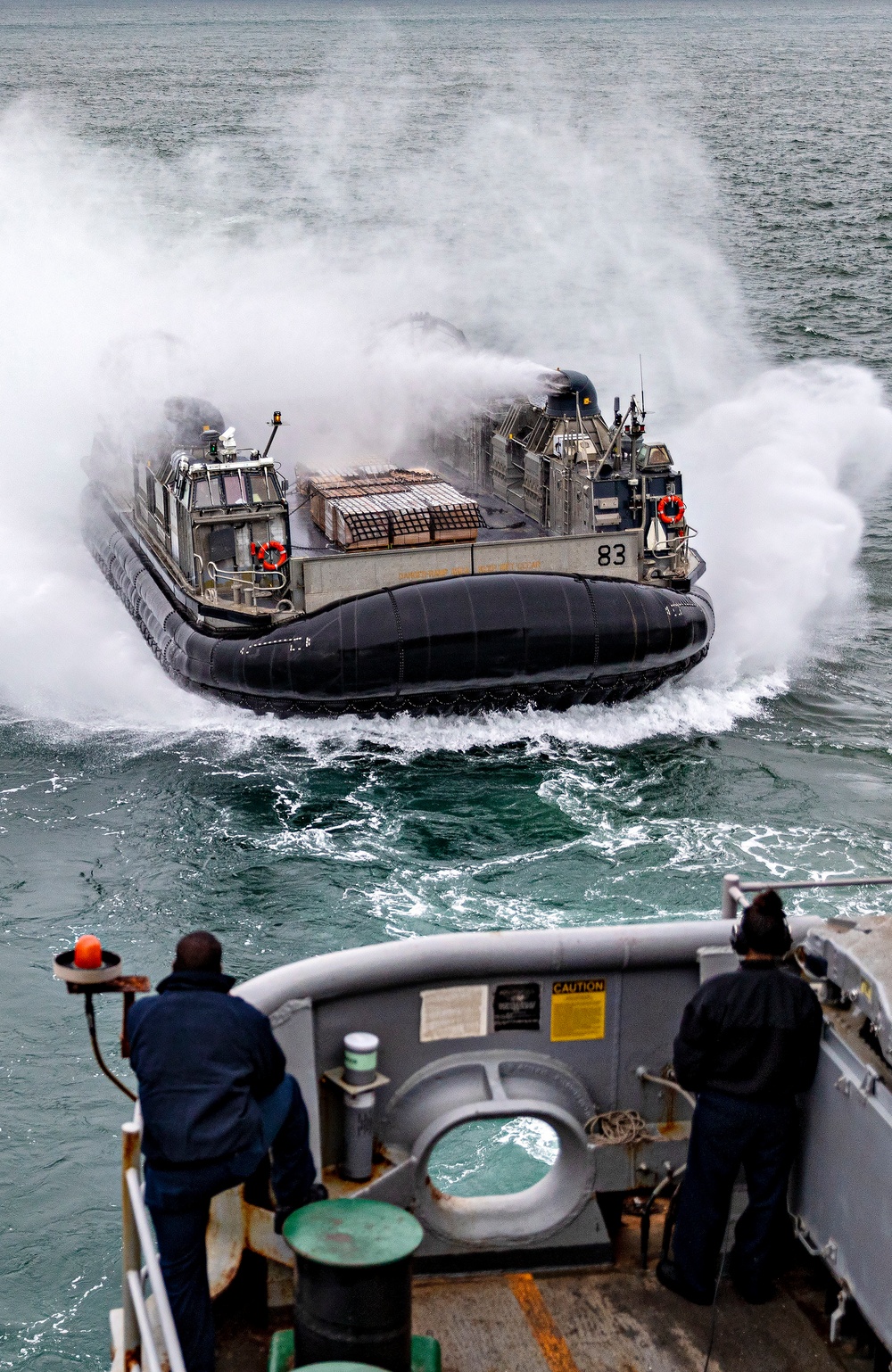 USS Wasp (LHD 1) Operations at Sea