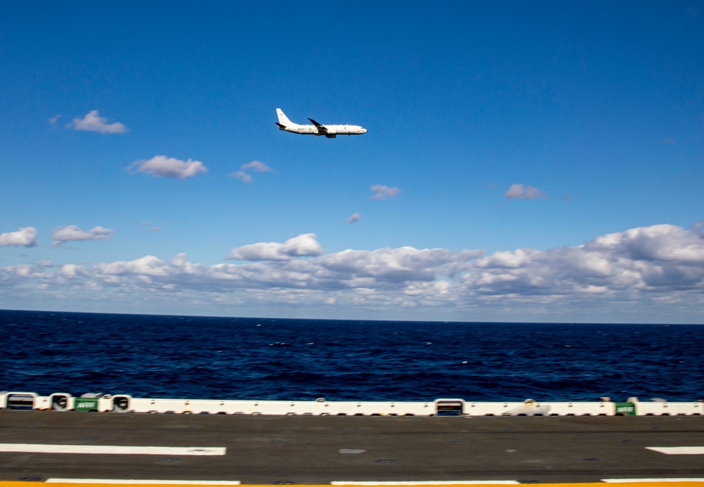 USS Wasp (LHD 1) Operations at Sea