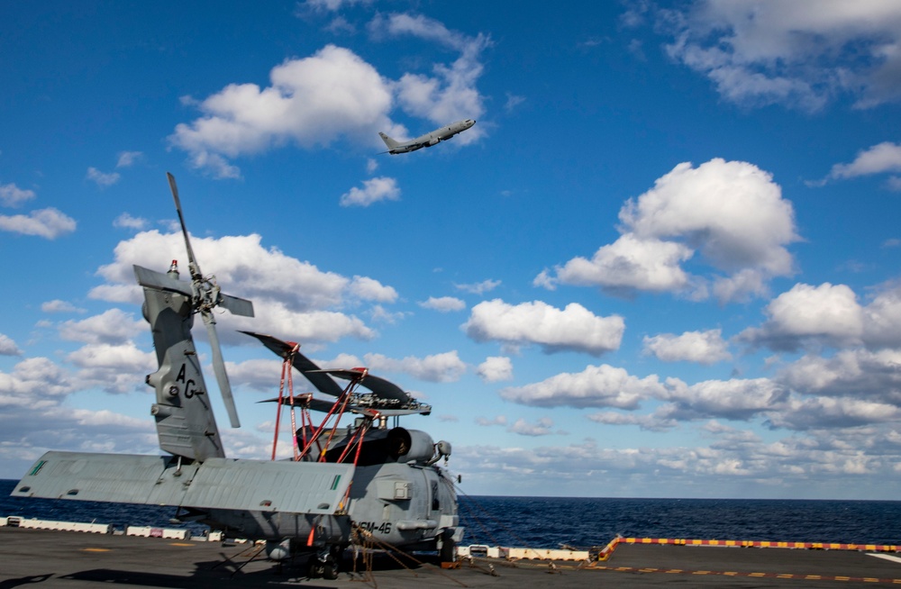 USS Wasp (LHD 1) Operations at Sea