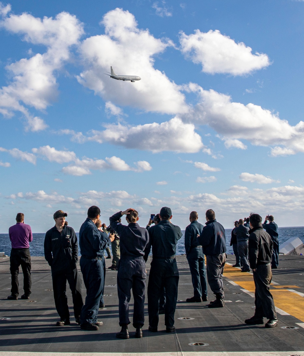 USS Wasp (LHD 1) Operations at Sea