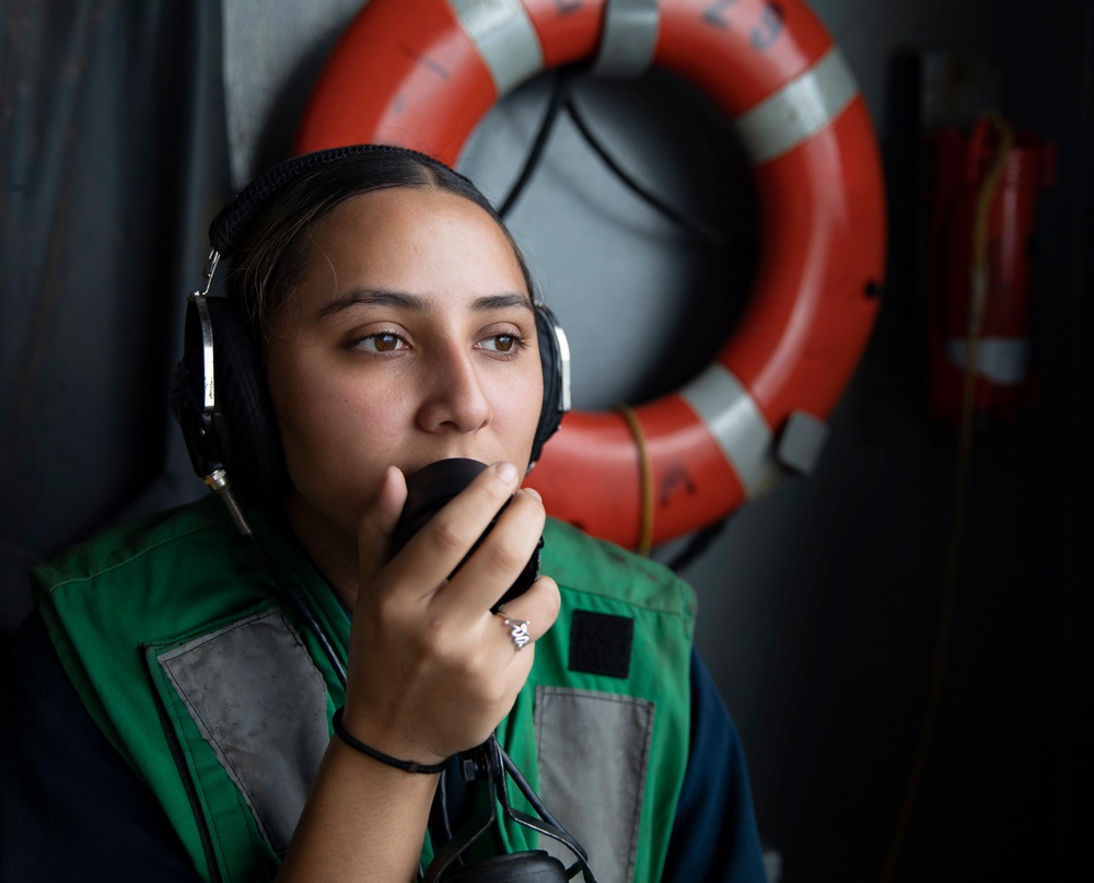 USS Wasp (LHD 1) Operations at Sea